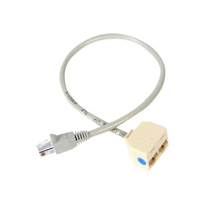 Ethernet Cables StarTech® 13" 2-to-1 RJ45 Female/Male Splitter Cable Adapter 3 Ethernet Cables StarTech® 13" 2-to-1 RJ45 Female/Male Splitter Cable Adapter