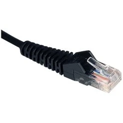 Ethernet Cables Tripp Lite (N001-050-BK) 50' Cat5e Snagless Molded RJ-45/RJ-45 Patch Cable; Black