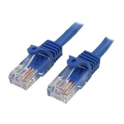 Ethernet Cables StarTech RJ45PATCH100 100ft Cat5e Blue Snagless RJ45 UTP Patch Cable