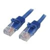 Ethernet Cables StarTech RJ45PATCH7 7ft Cat5e Blue Snagless RJ45 UTP Patch Cable -Linksys shop m002363058 s7