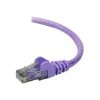 Ethernet Cables Belkin A3L980-07-PUR-S 7' RJ-45 Male/Male Cat6 Snagless Patch Cable, Purple