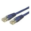 Ethernet Cables StarTech C6PATCH6BL 6ft Cat-6 Blue Molded RJ45 UTP Gigabit Patch Cable