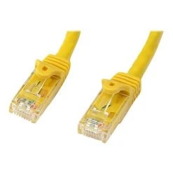 Ethernet Cables StarTech N6PATCH10YL Cat6 Patch Cable With Snagless RJ45 Connectors; 10ft, Yellow