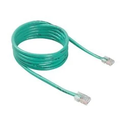 Ethernet Cables Belkin A3L781-07-GRN 7' RJ-45 Male/Male Cat5e Patch Cable; Green