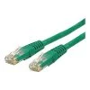 Ethernet Cables StarTech C6PATCH4GN 4ft Cat-6 Green Molded RJ45 UTP Gigabit Patch Cable -Linksys shop m002364433 s7
