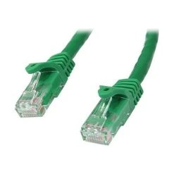 Ethernet Cables StarTech N6PATCH5GN Cat6 Patch Cable With Snagless RJ45 Connectors; 5ft, Green