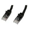 Ethernet Cables StarTech N6PATCH7BK 7' Snagless Molded Cat6 Patch Cable -Linksys shop m002534617 s7