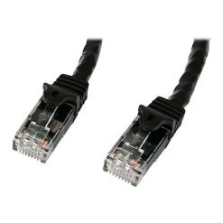 Ethernet Cables StarTech N6PATCH7BK 7' Snagless Molded Cat6 Patch Cable