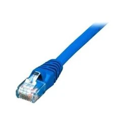Ethernet Cables Comprehensive® CAT5-25BLU-USA 25' RJ-45 Male/Male Cat5e Snagless Patch Cable; Blue