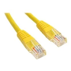 Ethernet Cables StarTech Cat 5e UTP Molded Patch Cable, Yellow, 6'