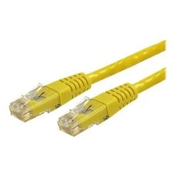Ethernet Cables StarTech Cat 6 UTP Molded Patch Cable, Yellow, 10'