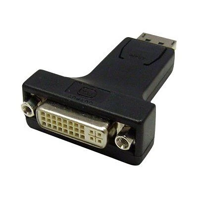 Network Adapters 4XEM™ DisplayPort To DVI-I Male/Female Video Adapter; Black 3 Network Adapters 4XEM™ DisplayPort To DVI-I Male/Female Video Adapter; Black