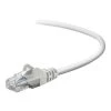 Ethernet Cables Belkin A3L791-20-WHT-S 20' RJ-45 Male/Male Cat5e Snagless Patch Cable, White