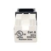 Couplers & Connectors Tripp Lite Cat6/Cat5e 110 Style Punch Down Keystone Jack; Black, 10/Pack (N238-010-BK)