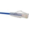 Ethernet Cables Unirise Clearfit Slim Patch Cable, 6 Ft, Blue -Linksys shop m003138168 s7 1