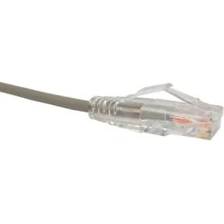 Ethernet Cables Unirise Clearfit Slim Patch Cable, 10 Ft, Gray