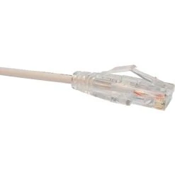 Ethernet Cables Unirise Clearfit Slim Patch Cable, 1 Ft, White