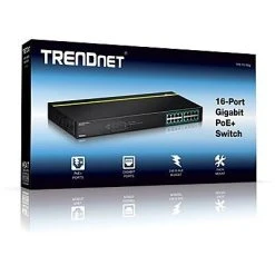 Ethernet Switches TRENDnet TPE-TG160g 16-Port Gigabit PoE+ Switch -Linksys shop m003157450 s7