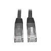 Ethernet Cables Tripp Lite N200-025-BK 25' RJ-45 Male/Male Cat6 Molded Patch Cable; Black -Linksys shop m004084886 s7