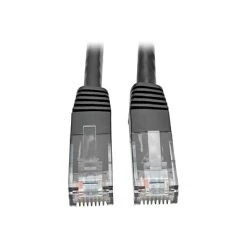 Ethernet Cables Tripp Lite N200-025-BK 25' RJ-45 Male/Male Cat6 Molded Patch Cable; Black