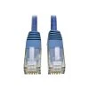 Ethernet Cables Tripp Lite N200-025-BL 25' RJ-45 Male/Male Cat6 Molded Patch Cable; Blue 2 Ethernet Cables Tripp Lite N200-025-BL 25' RJ-45 Male/Male Cat6 Molded Patch Cable; Blue -Linksys shop m004084887 s7 1