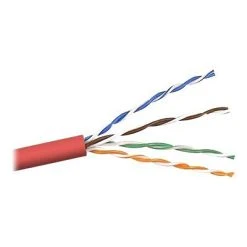 Ethernet Cables Belkin A7J304-1000-RED Red 1000' CAT5e Stranded Bulk Cable