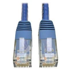 Networking Accessories DNPTripp Lite N200-015-BL 15' Blue RJ-45 To RJ-45 Male/Male Cat6 Gigabit Molded Patch Cable