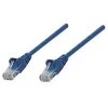 Networking Accessories INTELLINET® 320634 Blue 100' RJ-45 Male/Male Cat5e Snag-free Booted UTP Network Cable For Network Device -Linksys shop m005572555 s7