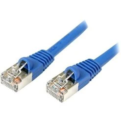 Ethernet Cables StarTech.com 10 Ft Blue Snagless Shielded Cat5e Patch Cable
