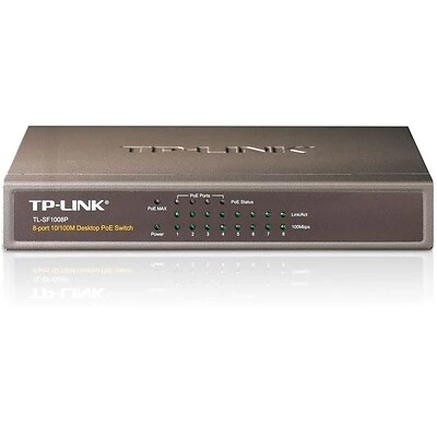 TP Link Ethernet Switches TP-LINK® TL-SF1008P Ethernet Switch; 8 Ports 3 TP Link Ethernet Switches TP-LINK® TL-SF1008P Ethernet Switch; 8 Ports
