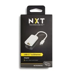 Network Adapters NXT Technologies Network Adapter, USB-C To Ethernet (NX60400) 13 Network Adapters NXT Technologies Network Adapter, USB-C To Ethernet (NX60400) -Linksys shop s1217608 s7