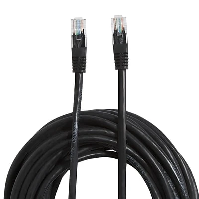 Ethernet Cables NXT Technologies™ NX29777 50' CAT-6 Cable, Black 4 Ethernet Cables NXT Technologies™ NX29777 50' CAT-6 Cable, Black - Image 2
