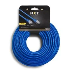 Ethernet Cables NXT Technologies™ NX56837 100' CAT-6 Cable, Blue -Linksys shop s1217849 s7