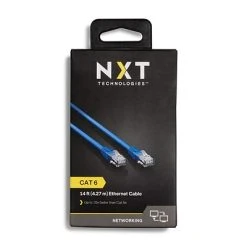 Ethernet Cables NXT Technologies™ NX56834 14' CAT-6 Cable, Blue 11 Ethernet Cables NXT Technologies™ NX56834 14' CAT-6 Cable, Blue -Linksys shop s1217862 s7