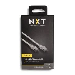 Ethernet Cables NXT Technologies™ NX56839 14' CAT-6 Cable, Gray -Linksys shop s1217881 s7