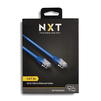 Ethernet Cables NXT Technologies™ NX29769 25' CAT-5e Cable, Blue 6 Ethernet Cables NXT Technologies™ NX29769 25' CAT-5e Cable, Blue - Image 5