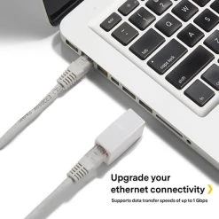 Ethernet Cables NXT Technologies™ NX56842 100' CAT-6 Cable, Gray 10 Ethernet Cables NXT Technologies™ NX56842 100' CAT-6 Cable, Gray -Linksys shop s1217940 s7