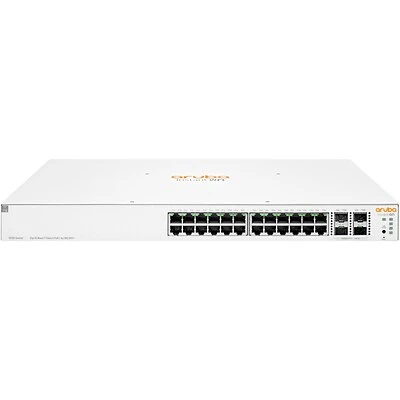 Ethernet Switches Aruba Instant On 1930 JL684A#ABA 24-Port Gb Ethernet 24xGE PoE (370W), 4X 1G/10G SFP+, L2+ Smart Switch US Cord 3 Ethernet Switches Aruba Instant On 1930 JL684A#ABA 24-Port Gb Ethernet 24xGE PoE (370W), 4X 1G/10G SFP+, L2+ Smart Switch US Cord