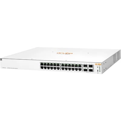 Ethernet Switches Aruba Instant On 1930 JL684A#ABA 24-Port Gb Ethernet 24xGE PoE (370W), 4X 1G/10G SFP+, L2+ Smart Switch US Cord 4 Ethernet Switches Aruba Instant On 1930 JL684A#ABA 24-Port Gb Ethernet 24xGE PoE (370W), 4X 1G/10G SFP+, L2+ Smart Switch US Cord - Image 2