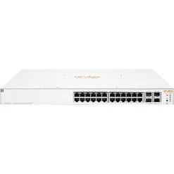 Ethernet Switches Aruba Instant On 1930 JL683A#ABA 24-Port Gb Ethernet 24xGE PoE (195W), 4X 1G/10G SFP+, L2+ Smart Switch US Cord