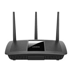 Wireless Routers Linksys Max-Stream AC1900 Dual Band Wireless And Ethernet Router, Black (EA7450)