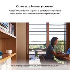 Wireless Routers Google Wi-Fi AC1200 Dual Band Wireless Mesh Router, White, 3/Pack (GA02434-US) -Linksys shop sp118237308 s7