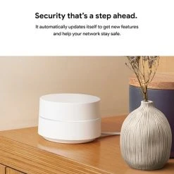 Wireless Routers Google Wi-Fi AC1200 Dual Band Wireless Mesh Router, White, 3/Pack (GA02434-US) -Linksys shop sp118237310 s7