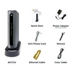 Modems Motorola Mt7711 MT7711-10 24x8 DOCSIS 3.0 Cable Modem Router (MT771110) 7 Modems Motorola Mt7711 MT7711-10 24x8 DOCSIS 3.0 Cable Modem Router (MT771110) -Linksys shop sp126158584 s7