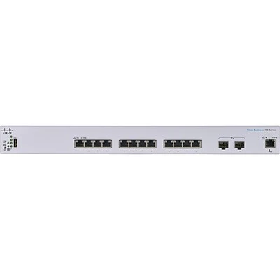 Ethernet Switches Cisco 350 CBS350-12XT-NA 12 Ports Gigabit Ethernet Rack Mountable Switch 3 Ethernet Switches Cisco 350 CBS350-12XT-NA 12 Ports Gigabit Ethernet Rack Mountable Switch