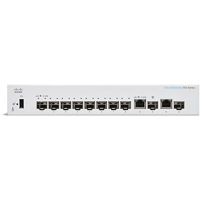 Ethernet Switches Cisco Business 350 CBS350-8S-E-2G-NA 8 Port Gigabit Ethernet Rack Mountable Switch 4 Ethernet Switches Cisco Business 350 CBS350-8S-E-2G-NA 8 Port Gigabit Ethernet Rack Mountable Switch - Image 2