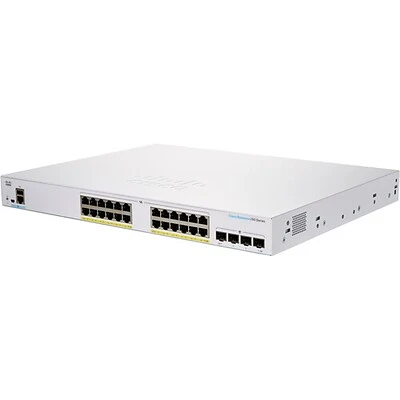 Ethernet Switches Cisco 250 CBS250-24FP-4G-NA 24 Ports Gigabit Ethernet Desktop Design Switch 3 Ethernet Switches Cisco 250 CBS250-24FP-4G-NA 24 Ports Gigabit Ethernet Desktop Design Switch