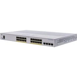 Ethernet Switches Cisco 250 CBS250-24P-4G-NA 24 Ports Gigabit Ethernet Desktop Design Switch