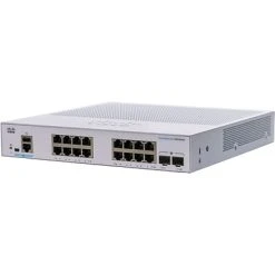 Ethernet Switches Cisco Business 250 CBS250-16T-2G-NA 16 Port Gigabit Ethernet Rack Mountable Switch