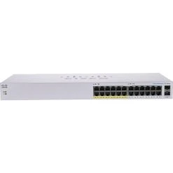 Ethernet Switches Cisco 110 CBS110-24PP-NA 24 Ports Gigabit Ethernet Rack Mountable Switch